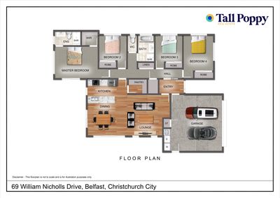 69 William Nicholls Drive, Belfast, Christchurch City, Canterbury | Tall Poppy 